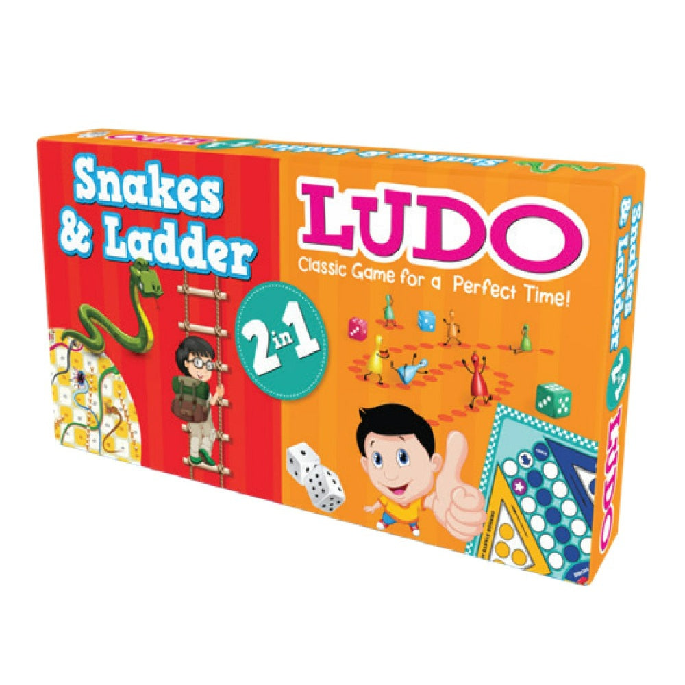 Snake, Ladder & Ludo 2 in 1