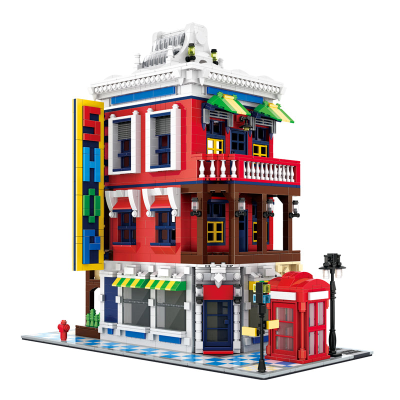 Building Blocks Set (Corner Store) DIY Craft Kit (2332 Pcs)