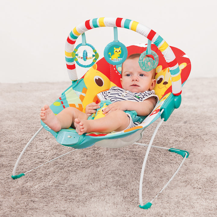 Soothing Vibration Bouncer - Red