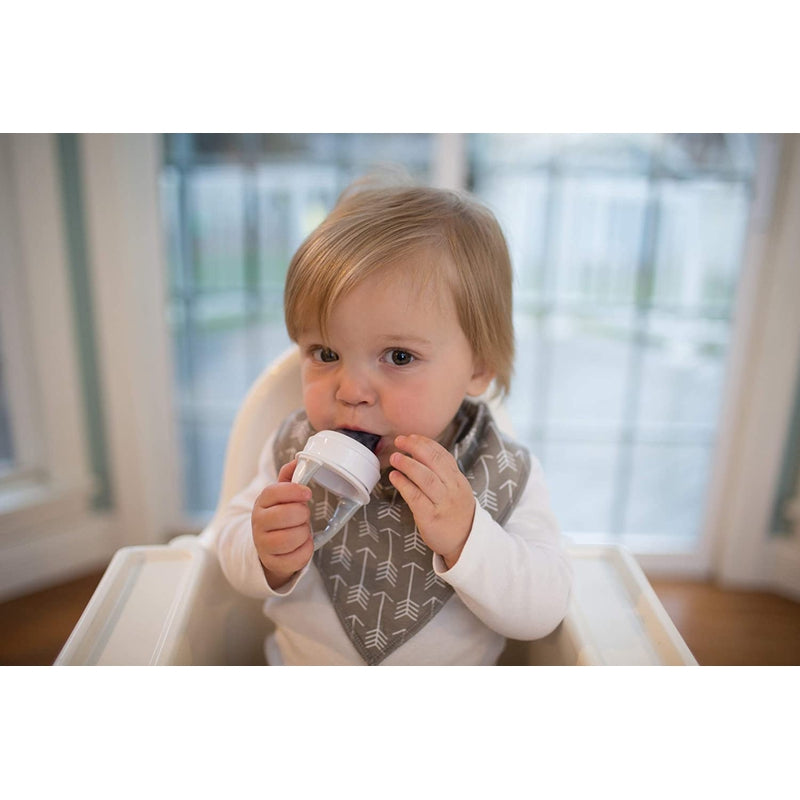 Feeding & Weaning Fresh Firsts Silicone Feeder (Grey)