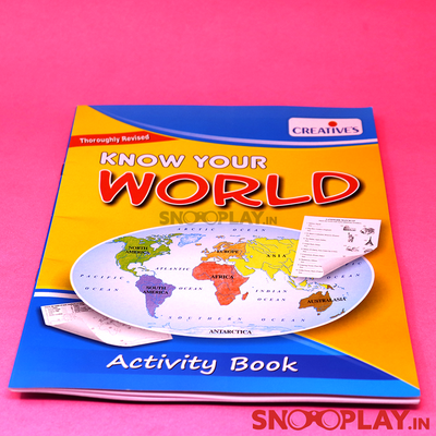Know Your World Jigsaw Puzzle (100 piece World Map Puzzle)