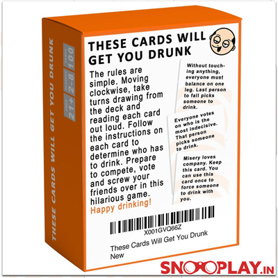 These Cards Will Get You Drunk - Party Game