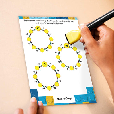 Active Brains - Erasable and Reusable Activity Sheets