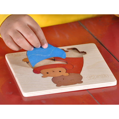 Hugs Bear - Wooden Puzzle