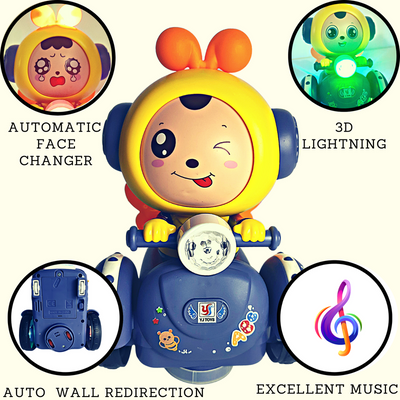 Emotion Face Changer  Music Toys for Kids | Crying, Smiling, Blinking Eyes, and Nervous