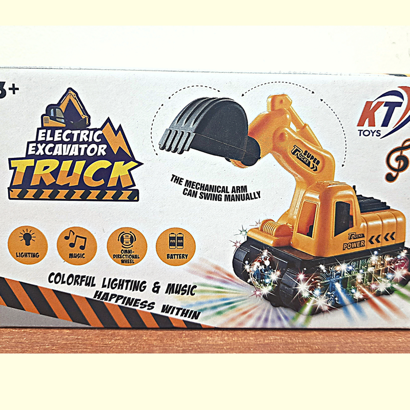 Excavator Construction Toys for Kids | Truck Toys for Kids | Construction Toys for Kids | Music | Light | Year | Age