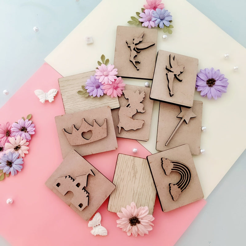 Fairy Theme Dough Stamps Set