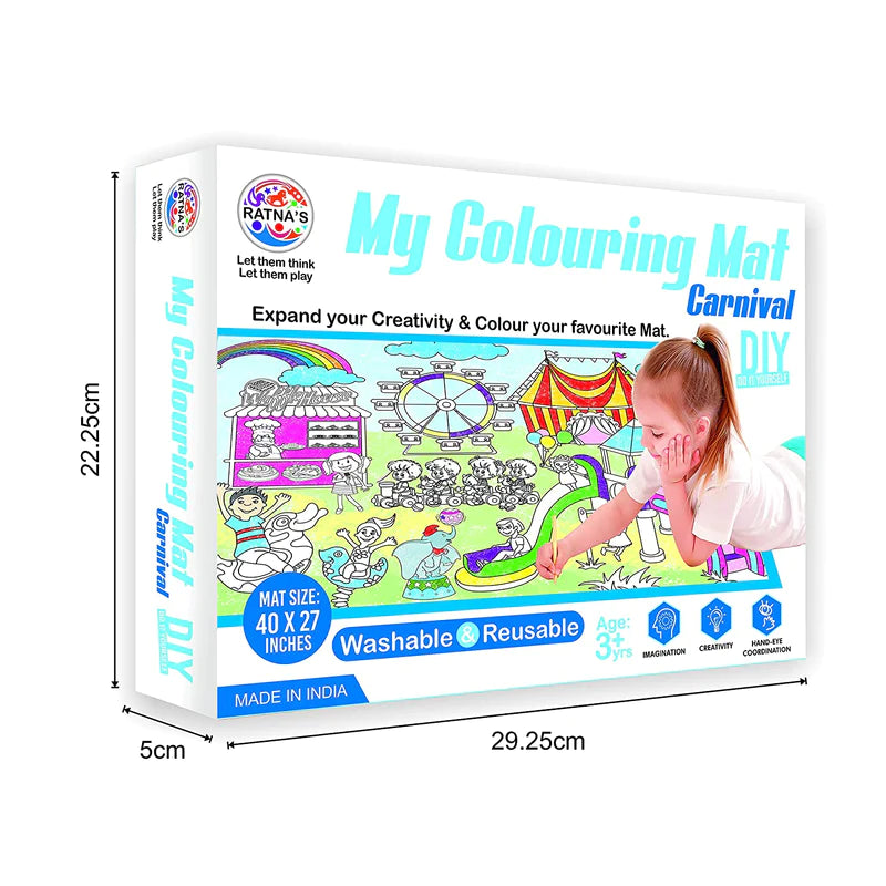 My Colouring Mat - Washable & Reusable (5-8 Years)