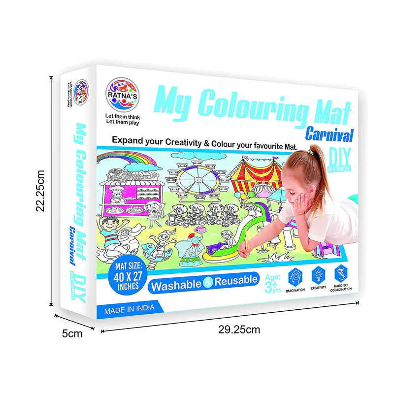 My Colouring Mat (Washable & Reusable Mat) for Kids