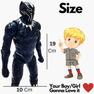 Black Panther Action Figure Toy (7 Inch)