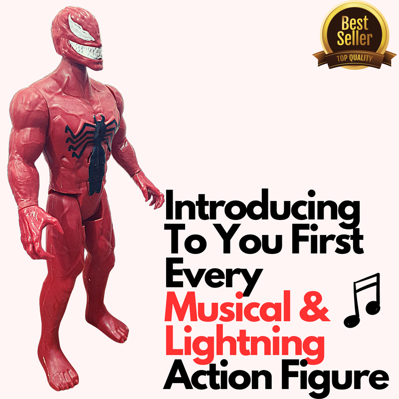 Iron Man Toys | Musical | Lightning | Action Figure | Iron Man (12 Inch)