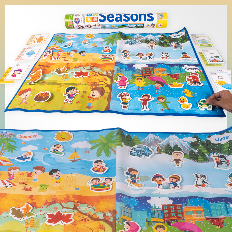 Season Activity Mat (Educational Activity Mat)