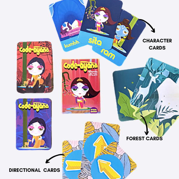 Code-Ayana Card Game for Kids