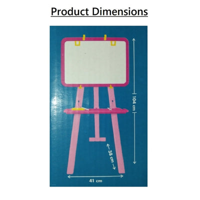 Chota Bheem 5 in 1 Dual Side Easel Board for Kids Learning Educational Draw and Write on Board Best Gift