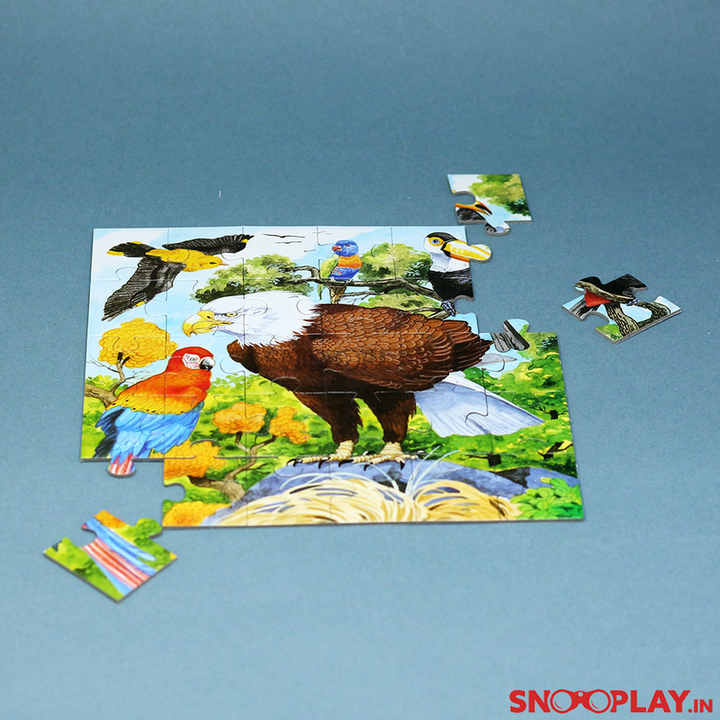 Animals Puzzles (Series 6) - Set of 4 Jigsaw Puzzles