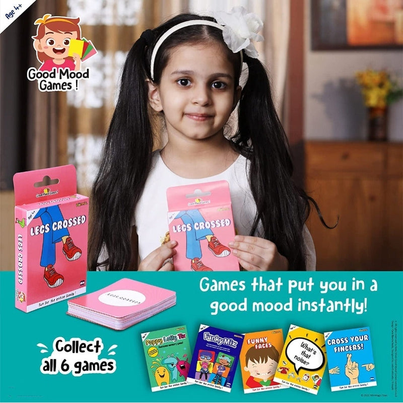 Good Mood Games Legs Crossed Card Games For Children