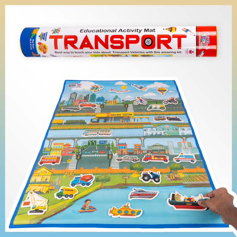 Transport Activity Mat (Educational Activity Mat)