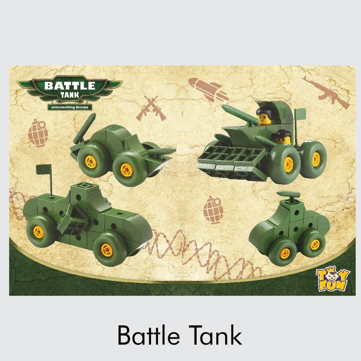 Battle Tank Building Block ( 39 pieces)