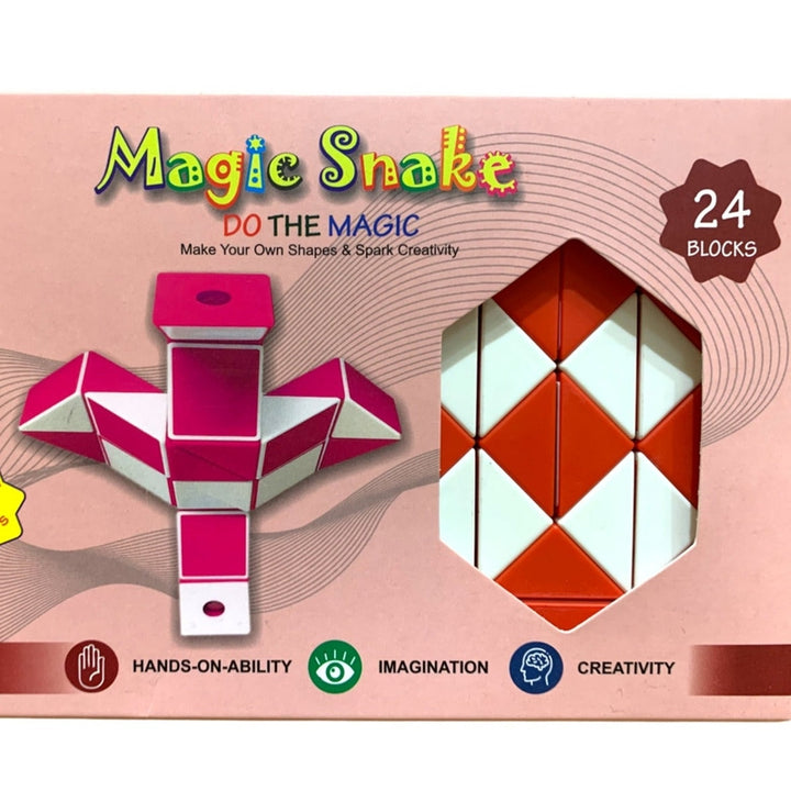 Magic Snake Twist Puzzle Toy - 24 Blocks