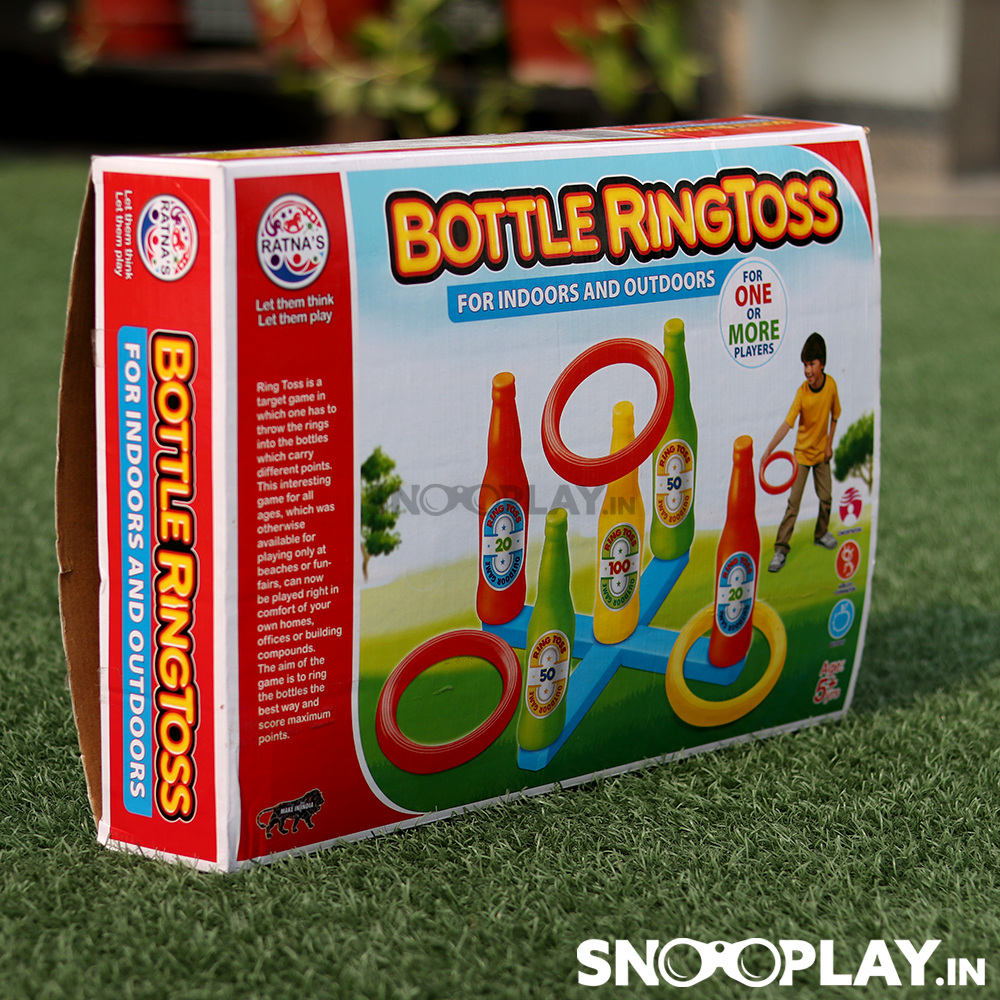 Bottle Ring Toss Game (3-8 Years)