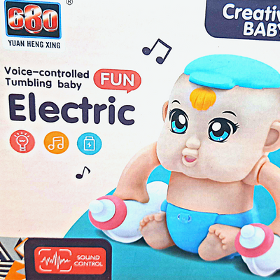 Tumbling Baby | Baby Toys | Lightning | Music | Voice Operated (by Finger Snapping) (Tumbling Baby)