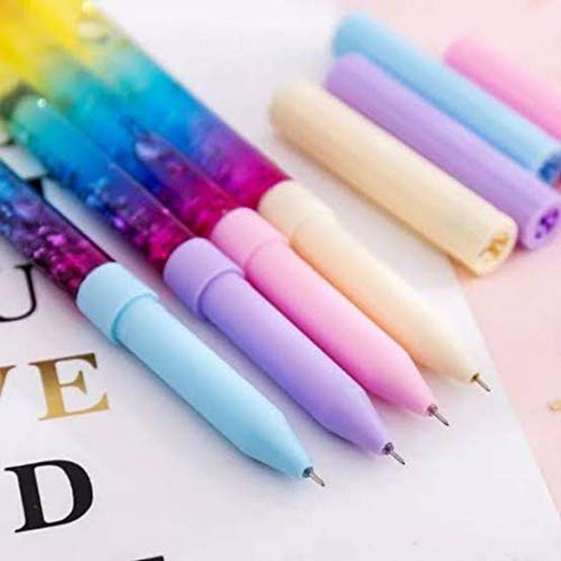 Glitter Unicorn Gel Pens Stationary Kawaii Fairy Kei