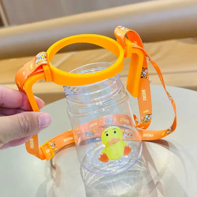 Cute BPA Free Cartoon Bunny Ears Toddler Water Bottle - Assorted Colours