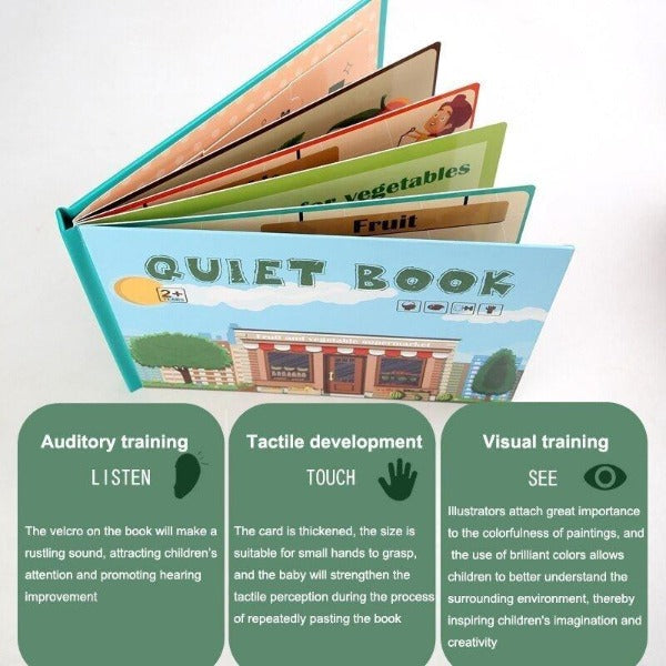 Busy Book for Kids to Develop Learning Skills - HelloKidology