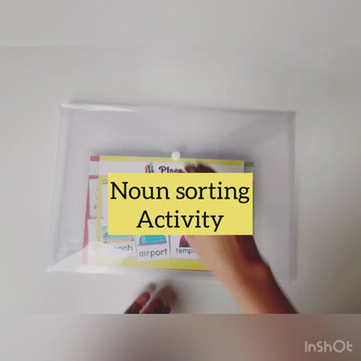 Noun - Person, Place, Animal and Things Sorting Activity