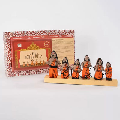 Bommalattam - Indian Puppet Kit to Tell The Stories of Pancha Pandavas