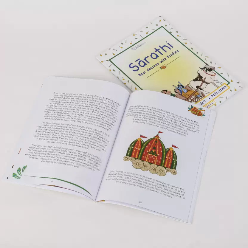 Sarathi - A Friend They Can Go to at All Times, Good and Bad (Activity Book)