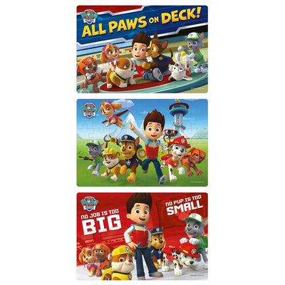 Paw Patrol - 3 in 1 Puzzle - 48 Pieces Each