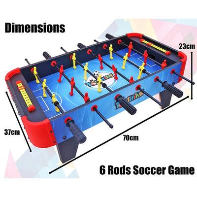 Foosball Indoor Table Soccer Game (Mid-Sized)