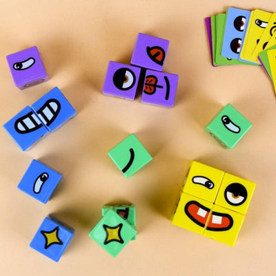 Emoji Face Cube Game - HelloKidology