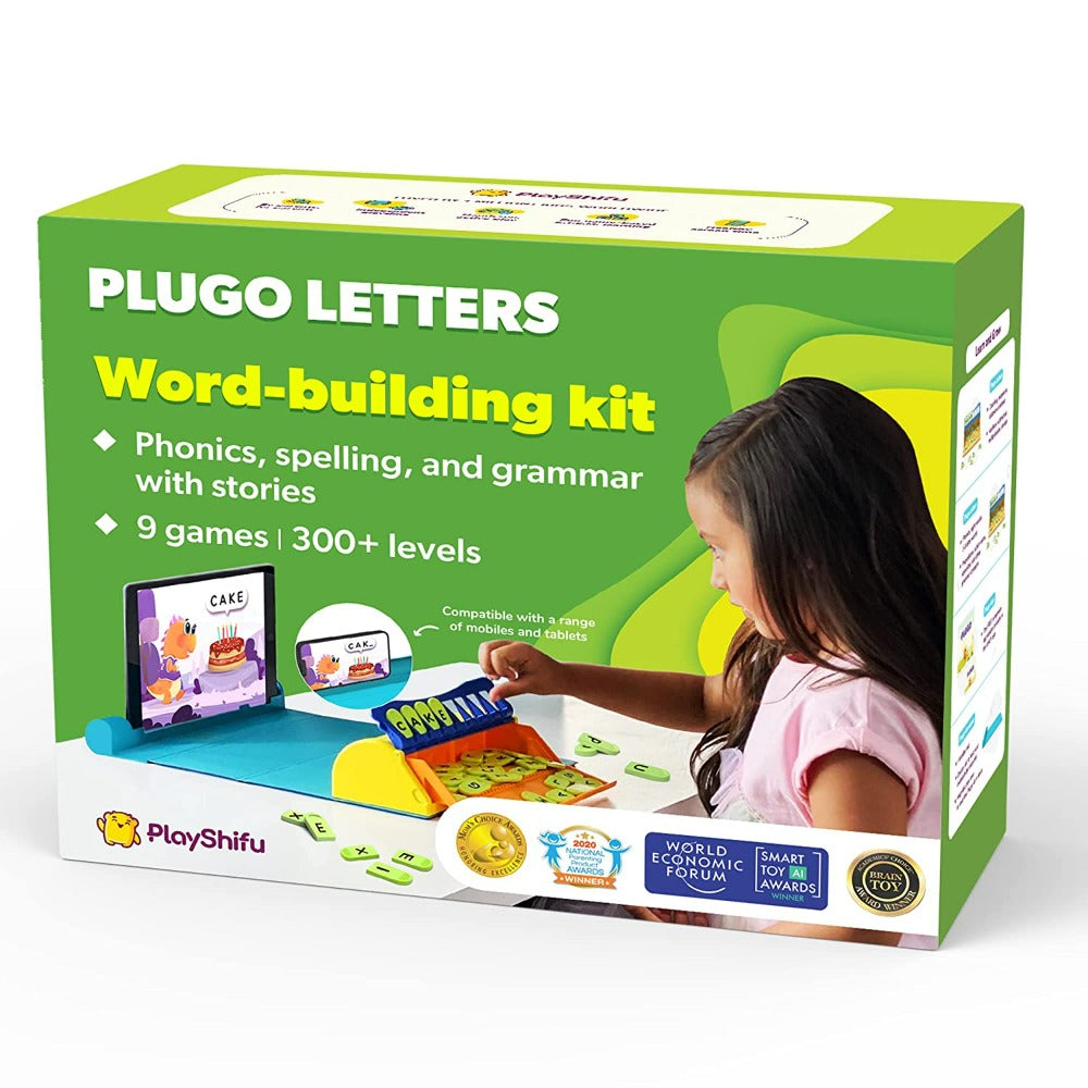 Plugo Letters - English Word Building with Phonics & Stories ( STEM Toy )