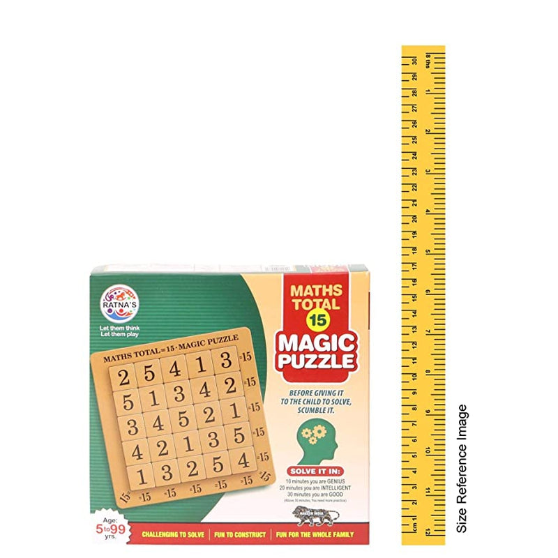 Magic Puzzle - 15 (Maths Puzzle)