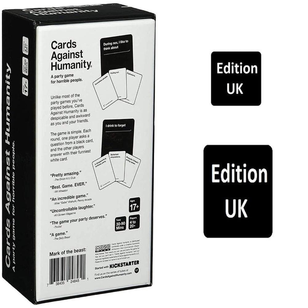 Cards Against Humanity - A Party Game for Horrible People UK Edition (17 Years till Grown Ups)