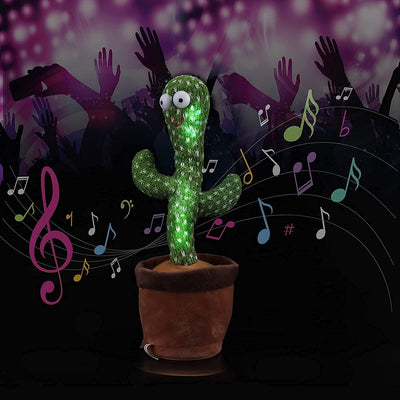 Mimicking Dancing Cactus Toy with LED