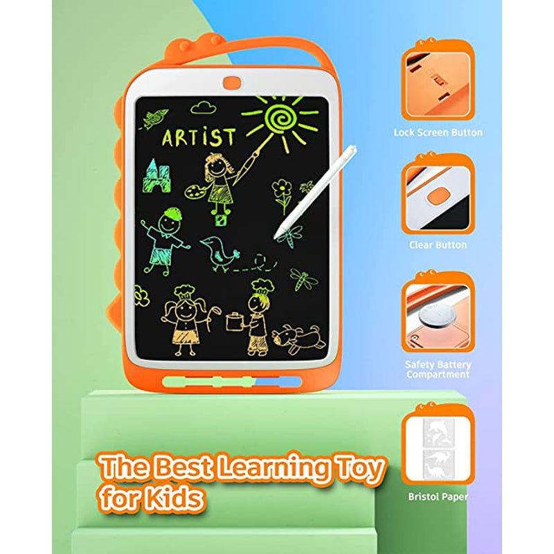 Educational LCD Drawing Pad (Doodle Board - Orange)