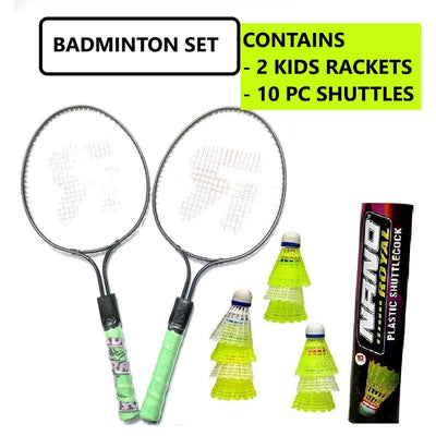 3 in 1 Super Sports Combo (Cricket | Badminton | Football)