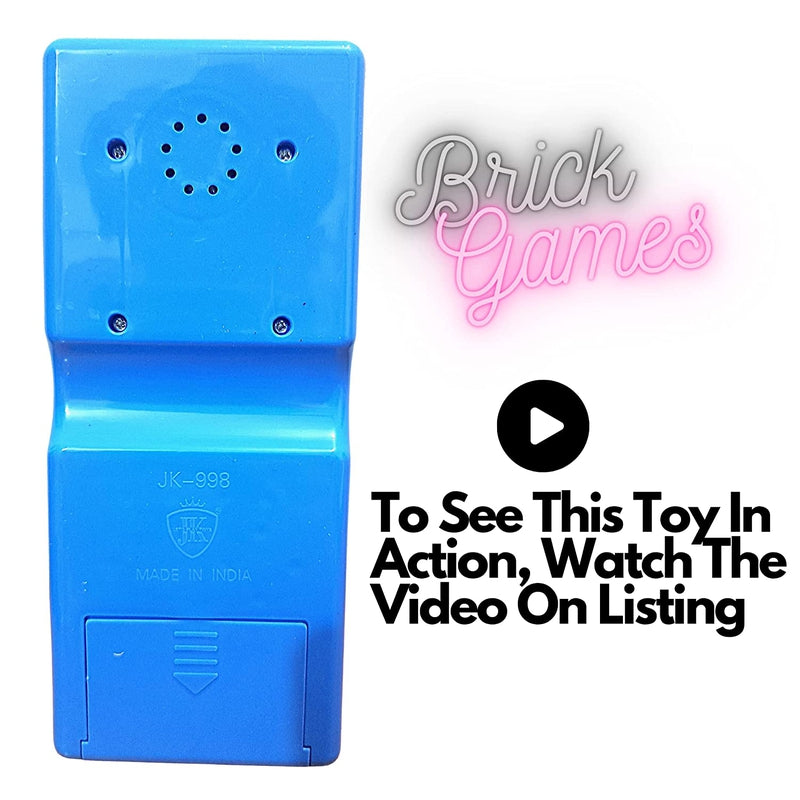 Brick Game | Video Games for Kids | Games for Kids | Indoor Games (Blue Brick Game)