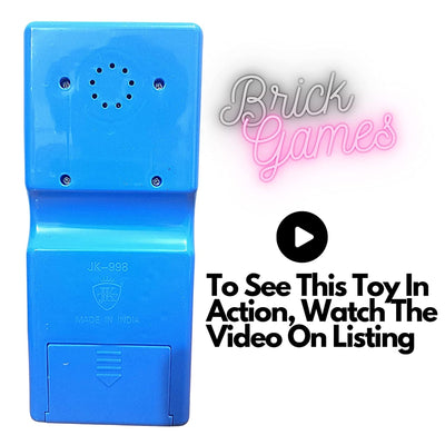 Brick Game | Video Games for Kids | Games for Kids | Indoor Games (Blue Brick Game)