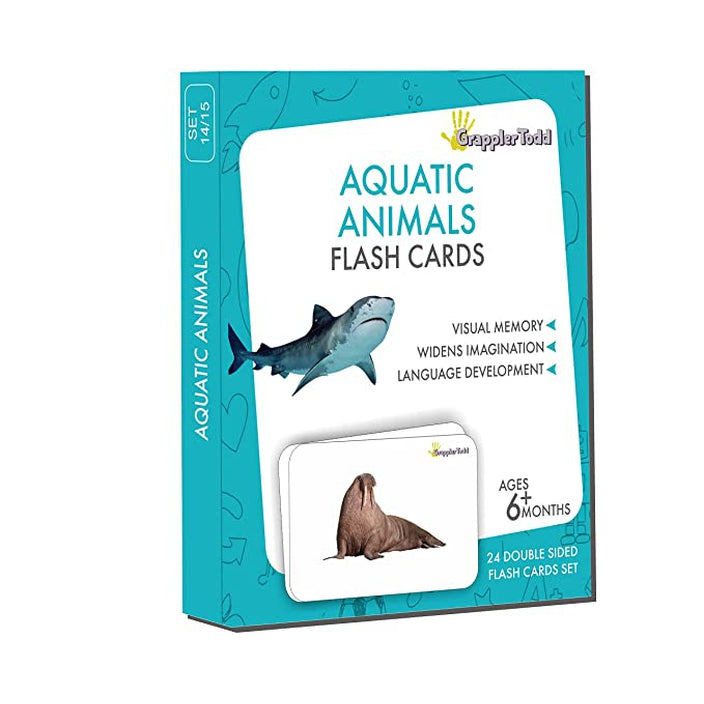 Aquatic Animals Flash Cards
