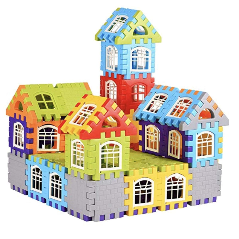 Multi Colored Mega Jumbo Happy House Building Block 72 Pcs.