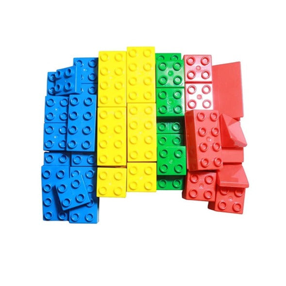 Kinder Blocks PVC Bag (Building Blocks Set) – 50 Pieces