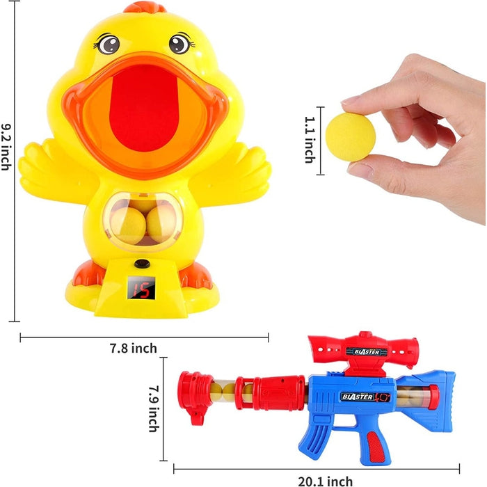 Electronic Hungry Duck Feeding Game - Aim & Target