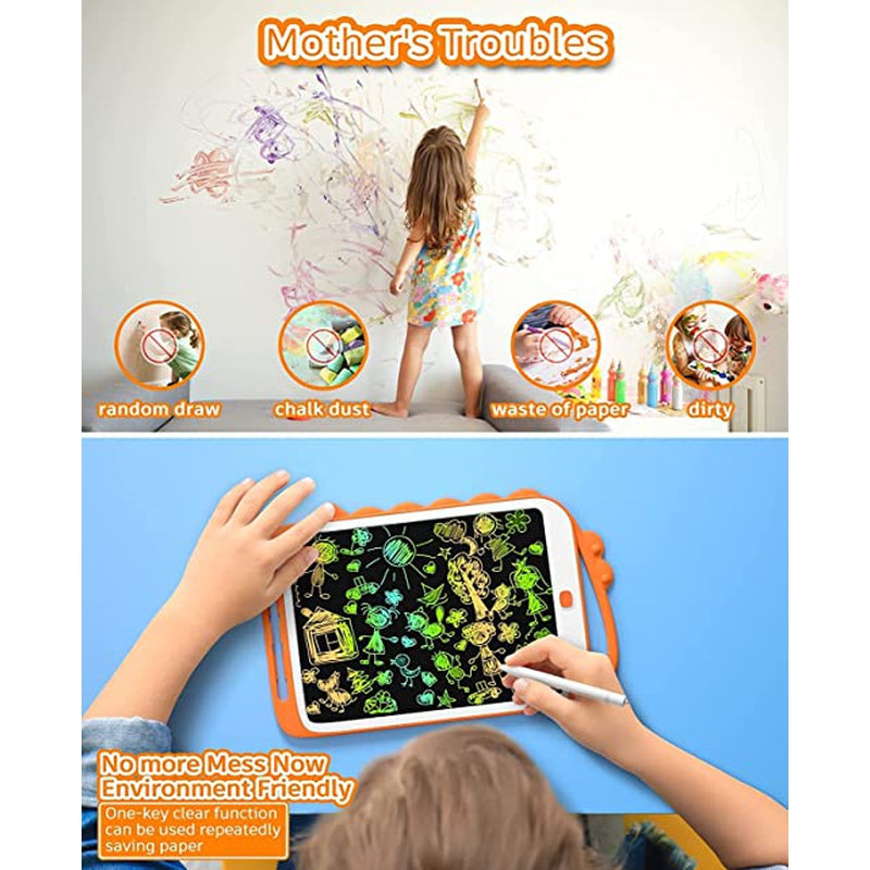 Educational LCD Drawing Pad (Doodle Board - Orange)