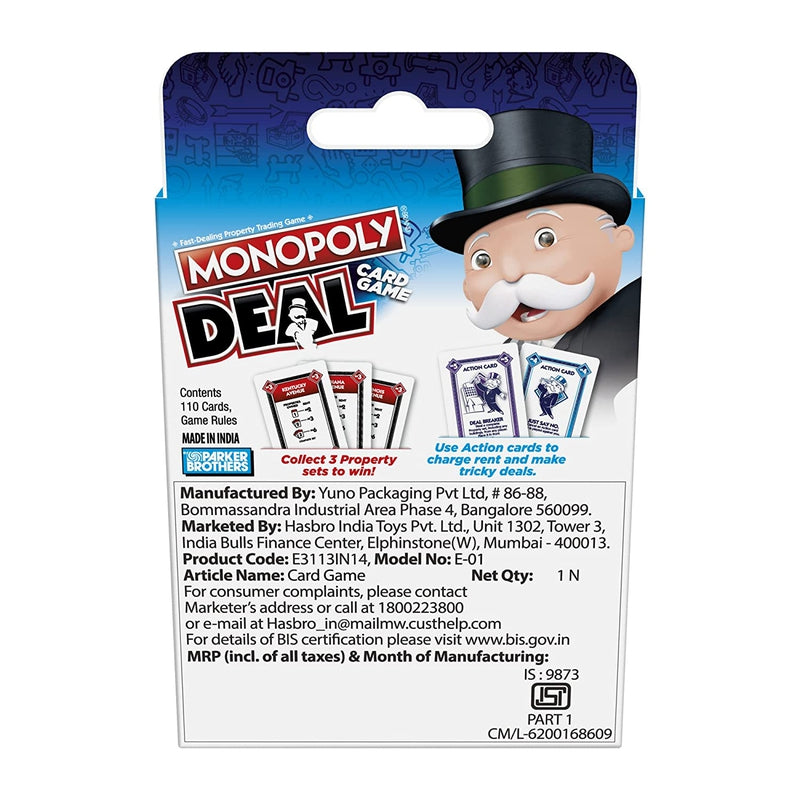 Original Monopoly Deal Card Game (English Version)