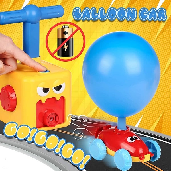 Balloon Launcher Car Toy Set