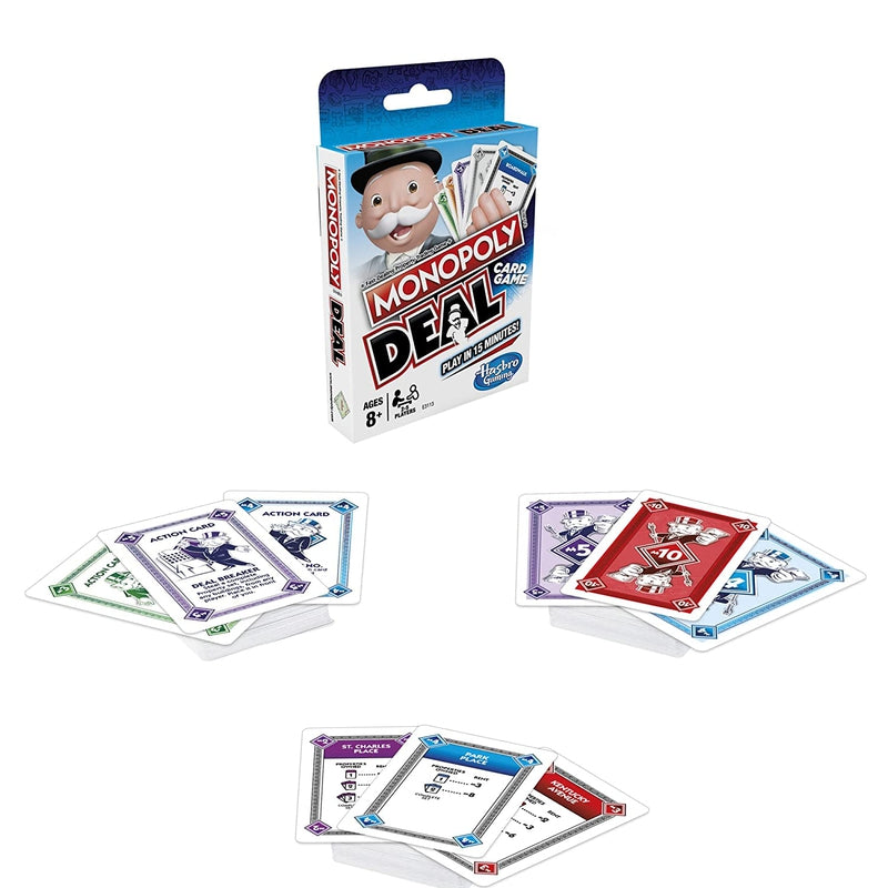 Original Monopoly Deal Card Game (English Version)